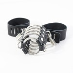 Iron Grip Locking Bondage Cage with Restraint Cuffs