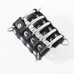 Iron Grip Locking Bondage Cage with Restraint Cuffs