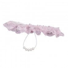 Pearl Temptation Lace Crotchless Panty