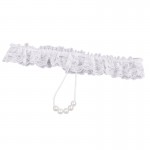 Pearl Temptation Lace Crotchless Panty