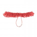 Pearl Temptation Lace Crotchless Panty
