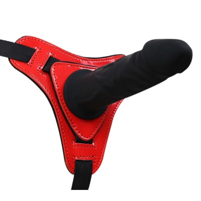 Scarlet Command Strap-On Dildo Harness 