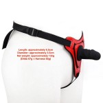 Scarlet Command Strap-On Dildo Harness 