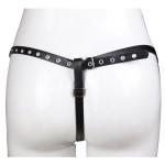 Strapped Seduction Leather Cage Panty