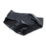Midnight Tease Open-Crotch Wet Look Panties