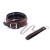 black - red
