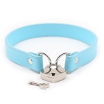 HeartLock Silicone Bondage Collar