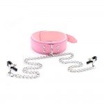 Lover’s Heartbound Collar with Chains