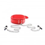 Lover’s Heartbound Collar with Chains