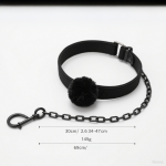 Soft Faux Fur Collar with Leash