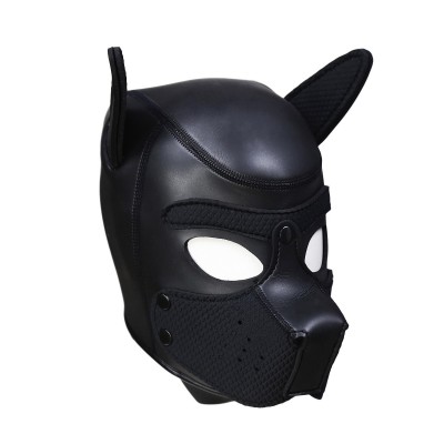 Neoprene Dog Mask with Detachable Muzzle