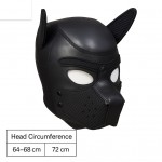 Neoprene Dog Mask with Detachable Muzzle