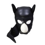 Neoprene Dog Mask with Detachable Muzzle