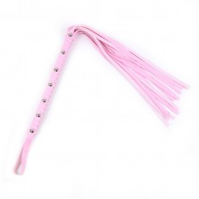 Pink Punishment Tease Leather Flogger