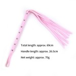 Pink Punishment Tease Leather Flogger