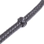 Obedience Kiss Braided Bullwhip