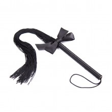 Whip Me Gently Satin Bow Flogger