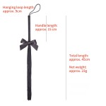 Whip Me Gently Satin Bow Flogger