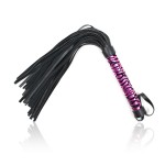 Vibrant Zebra-Handle Lash Flogger