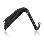 Vibrant Zebra-Handle Lash Flogger