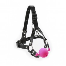 Full Head Ball Gag with Adjustable Fit