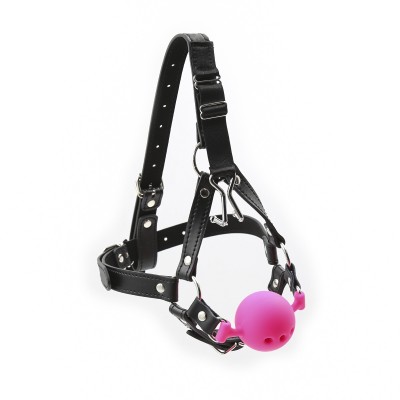 Full Head Ball Gag with Adjustable Fit