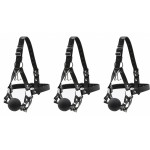 Full Head Ball Gag with Adjustable Fit