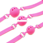 AquaSilk Ventilated Silicone Ball Gag