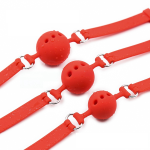 AquaSilk Ventilated Silicone Ball Gag