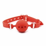 AquaSilk Ventilated Silicone Ball Gag