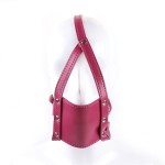 Dual-Strap Leather Gag Harness