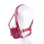 Dual-Strap Leather Gag Harness