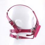 Dual-Strap Leather Gag Harness