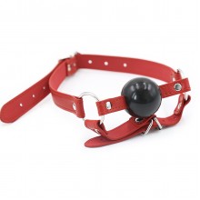 Silken Bite Ringed Ball Gag