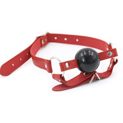 Silken Bite Ringed Ball Gag