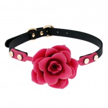 Rose Toy Silicone Ball Gag Choker