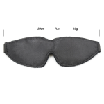 Contoured Silken Sensory Deprivation Blindfold Mask