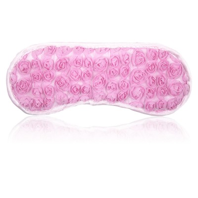 Rosette Satin Blindfold Mask