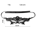 Gothic Lace Masquerade Eye Mask