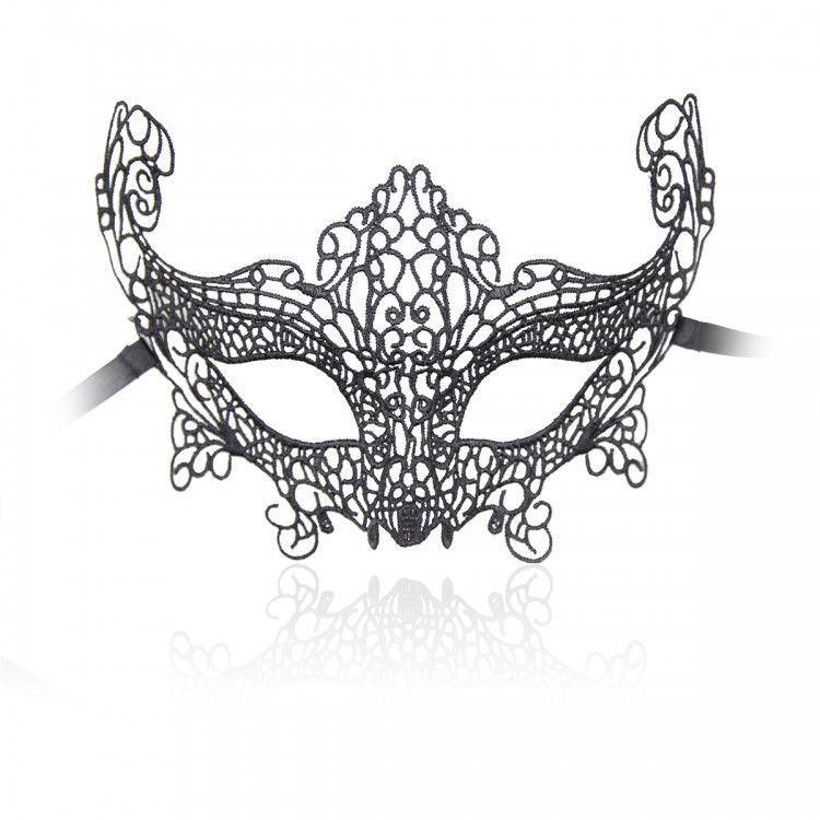 Black Lace Masquerade Eye Mask