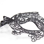 Black Lace Masquerade Eye Mask