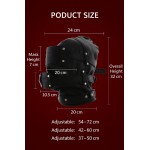 Enclosure Locking Bondage Hood