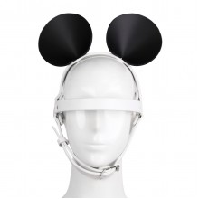 Mouse-Eared Leather Head Harness