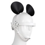 Mouse-Eared Leather Head Harness