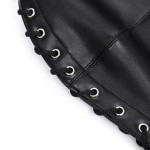 Dominant Ponytail Bondage Hood with Detachable Hair