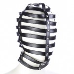 Bondage Cage Strap Hood Harness Masks