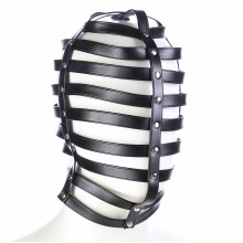 Bondage Cage Strap Hood Harness Masks