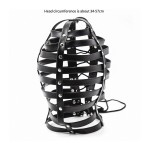 Bondage Cage Strap Hood Harness Masks