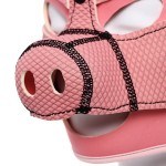 Fetish Pig Hood – Roleplay Mask with Detachable Snout