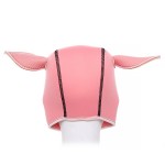 Fetish Pig Hood – Roleplay Mask with Detachable Snout